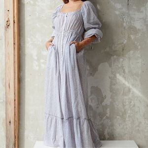 ESBY CATERINA DRESS - SKY FLORAL